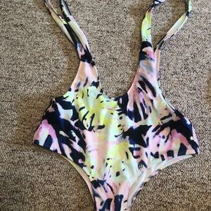 Victoria’s Secret suspenders swimsuit